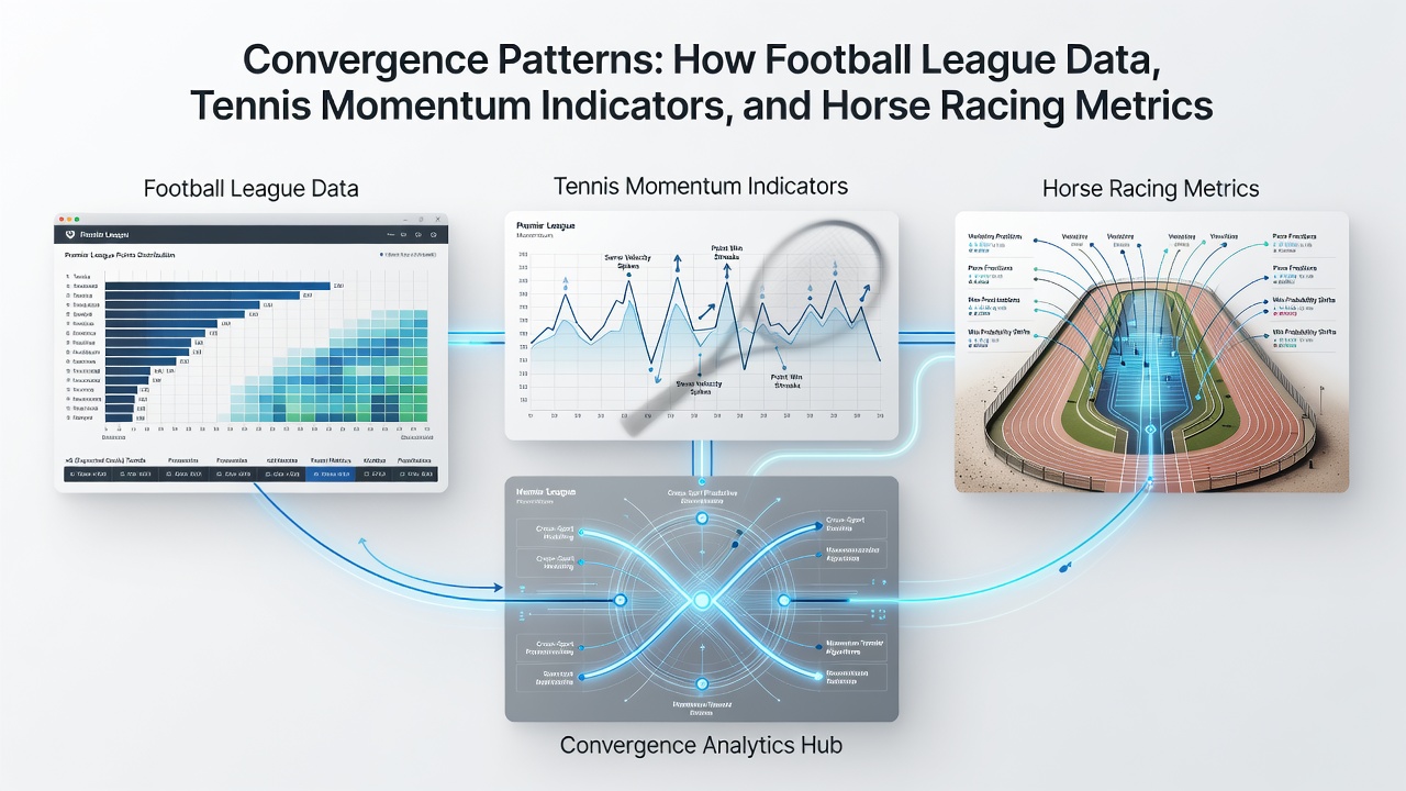 Diagram showing layered data inputs from three sports converging into a unified adaptive betting model interface