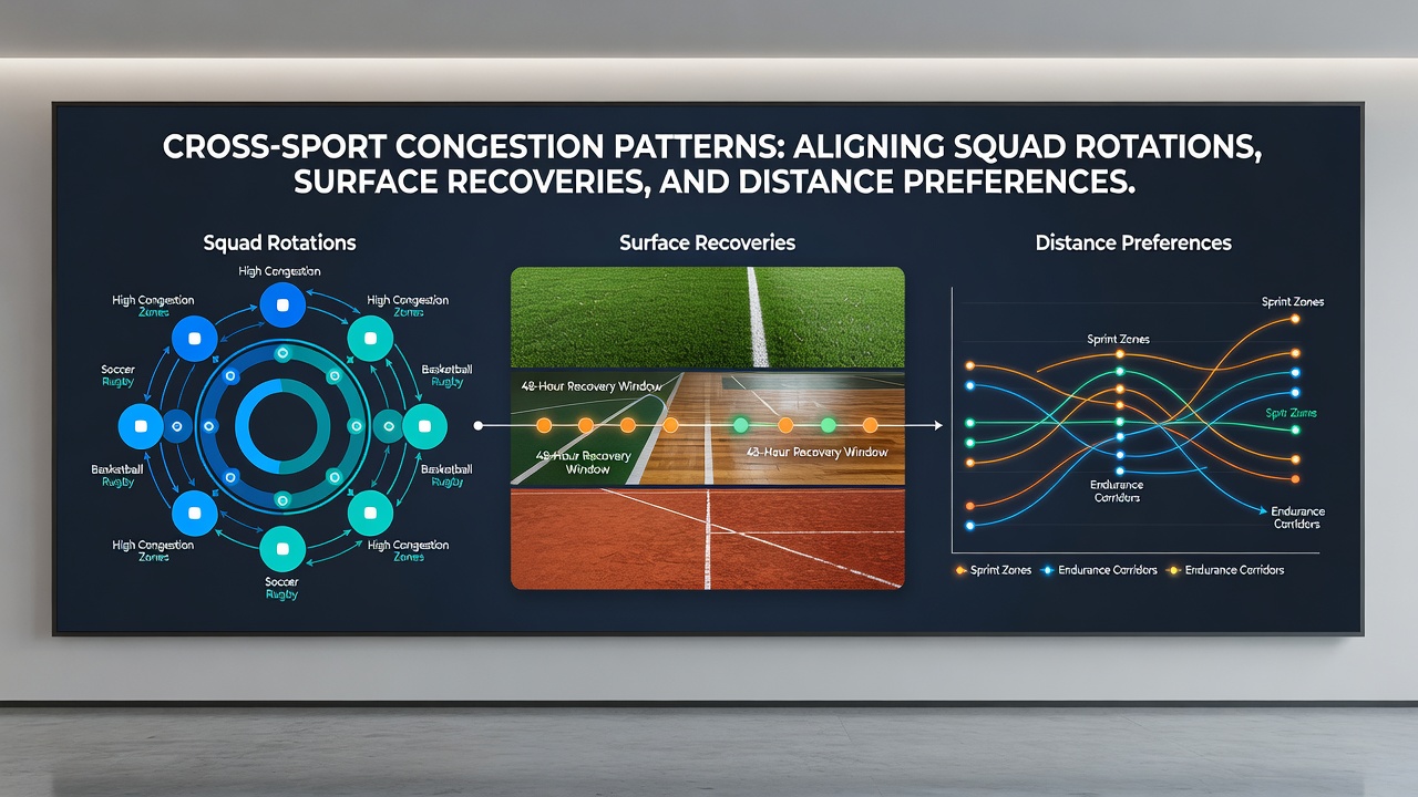 Detailed chart showing surface transition timelines and distance-based performance metrics