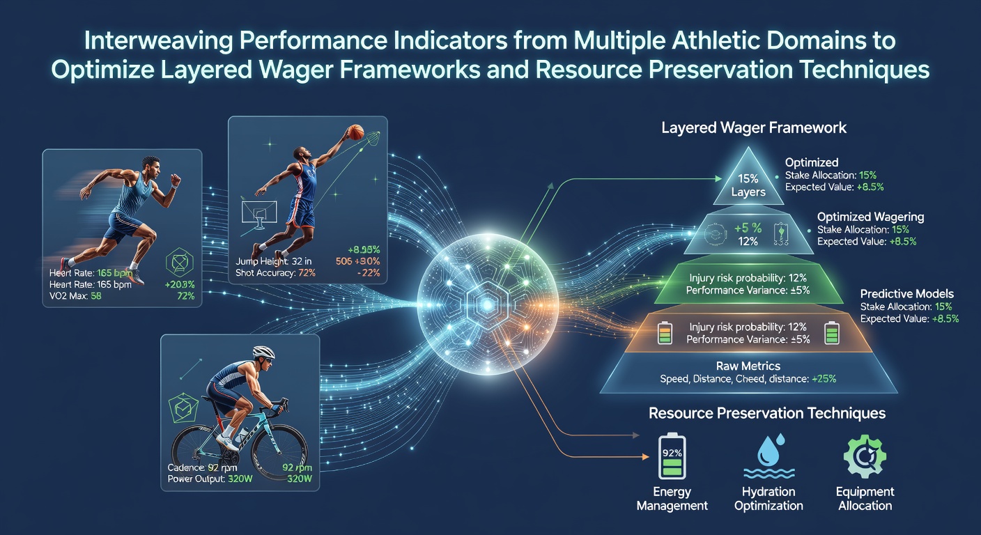 Visual representation of interconnected performance metrics across football, tennis, and horse racing domains displayed on analytical dashboards
