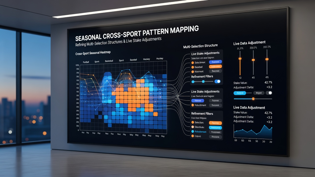 Detailed chart illustrating live stake adjustment pathways tied to cross-sport seasonal data points